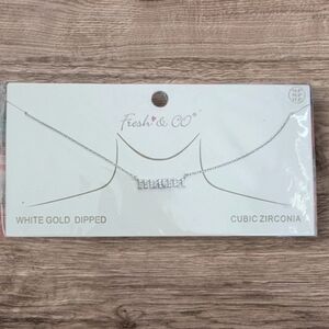 Silver Necklace with Heart Pendant